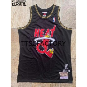 Camiseta Niños NBA Miami Heat ANOTHER 1 Retro Mitchellness Negro Swingman